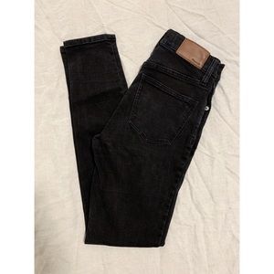 Madewell 9” high rise skinny jean
